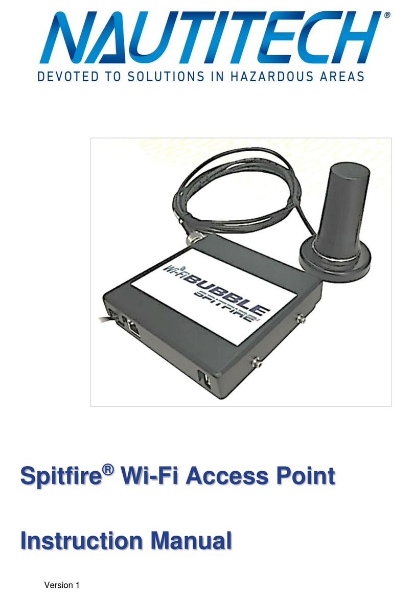 NAUTITECH Wi-Fi Bubble SpitFire manual NAUTITECH Wi-Fi Bubble SpitFire manual