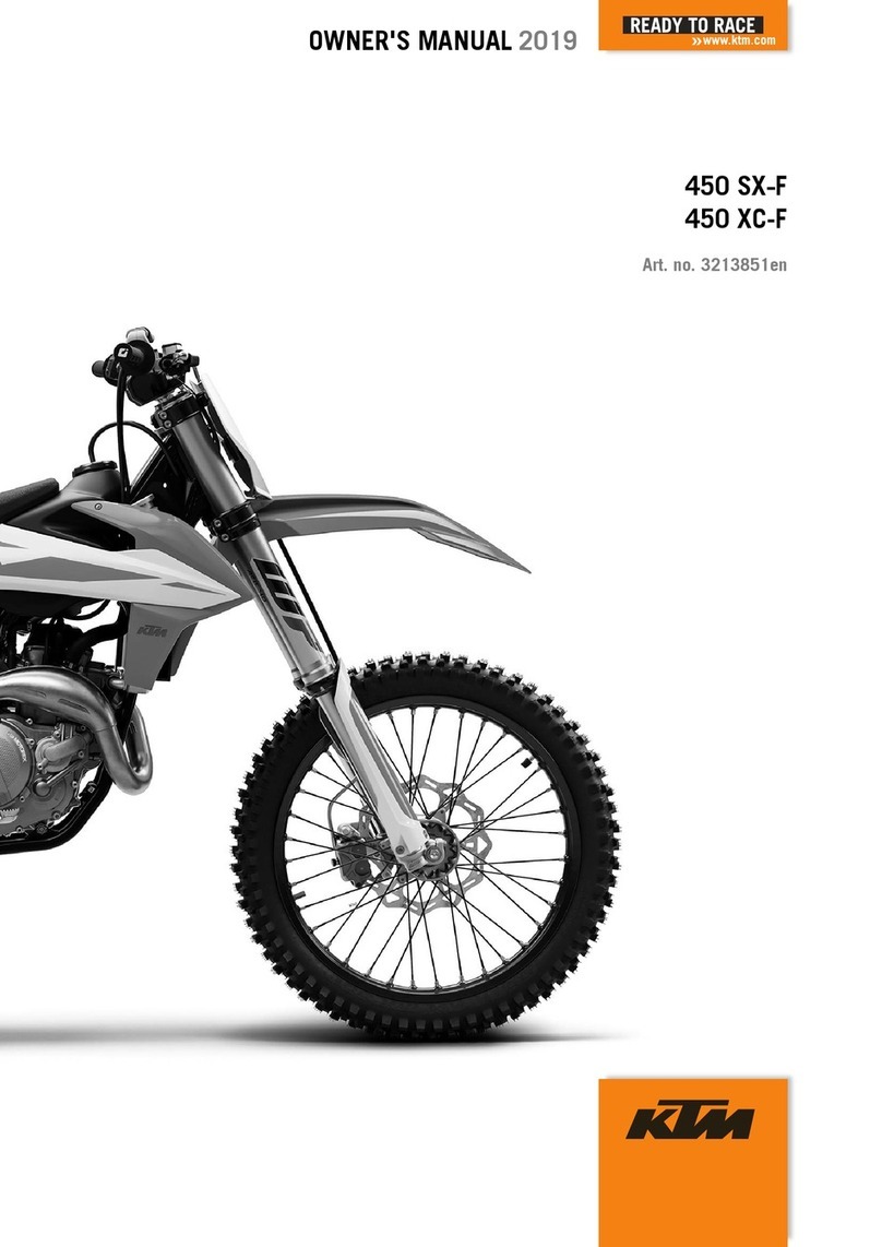 KTM F8475S0 2019 User manual