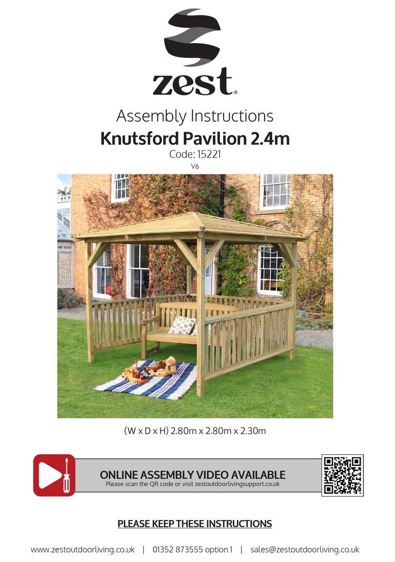 Zest Knutsford 15221 Assembly instructions