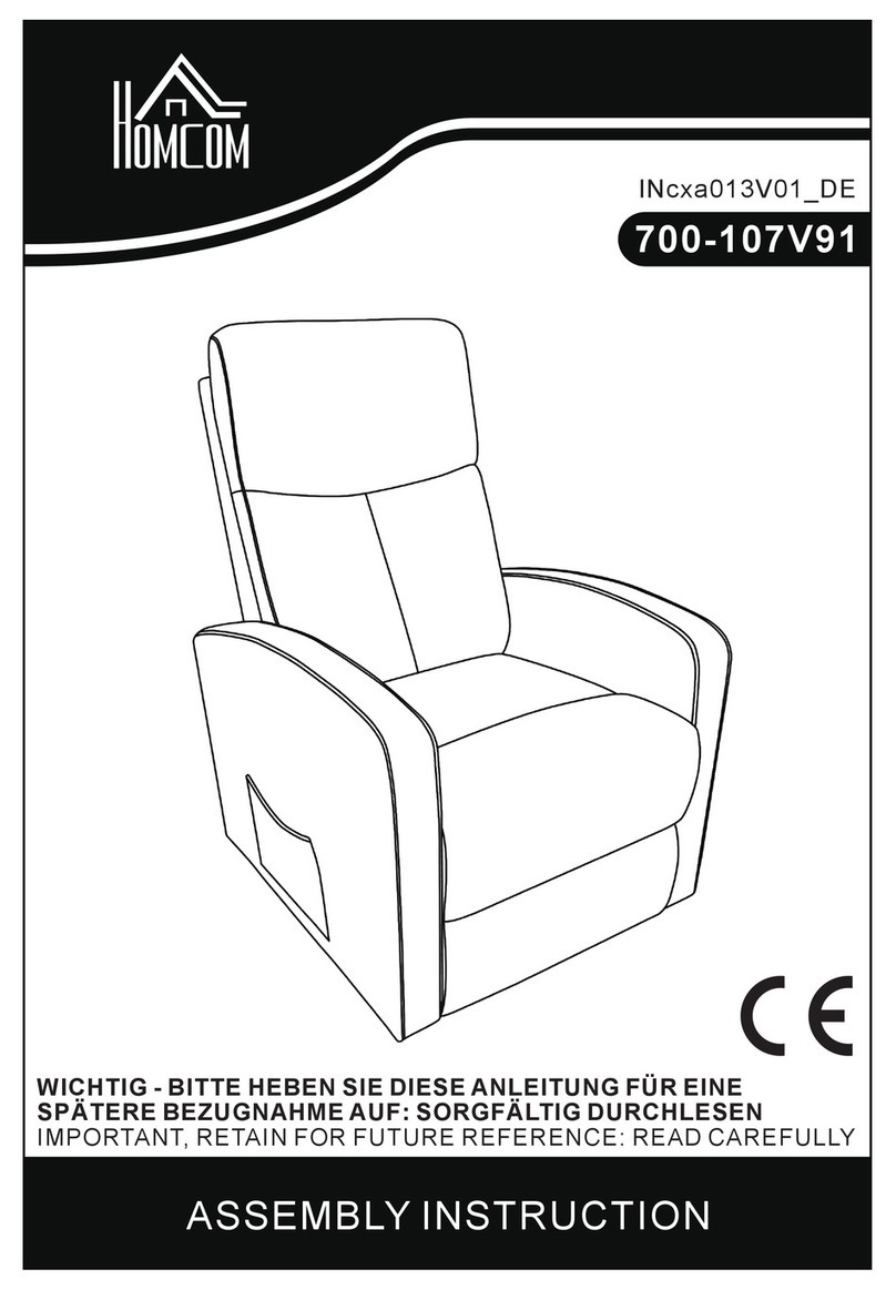 HOMCOM 700-107V91 Assembly instruction