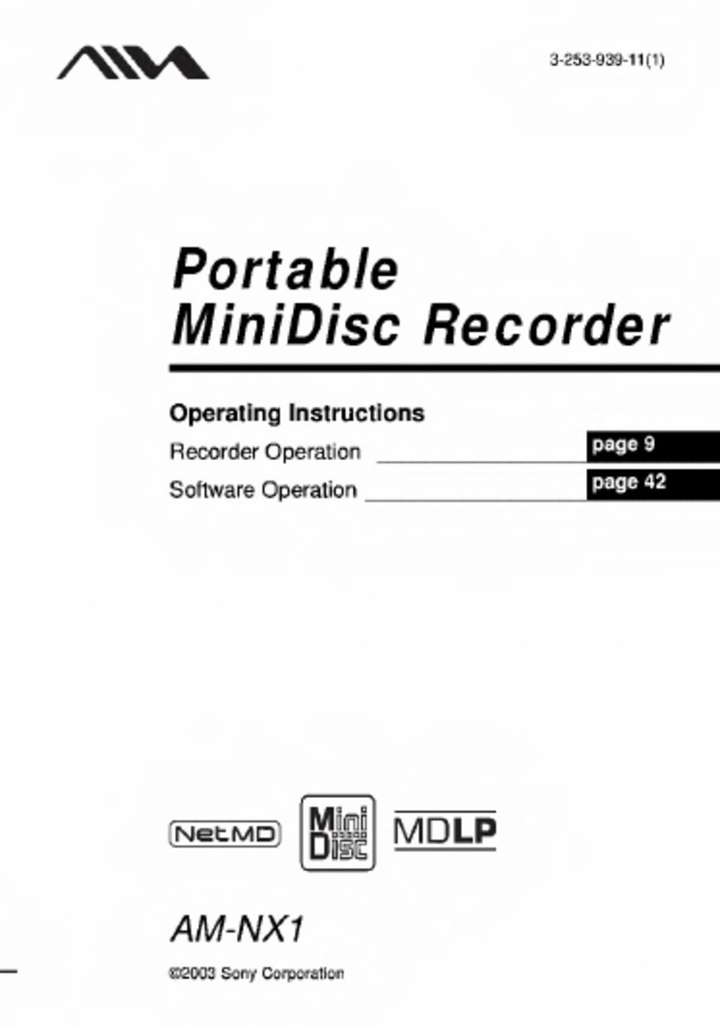 Aiwa AM-NX1 operating instructions