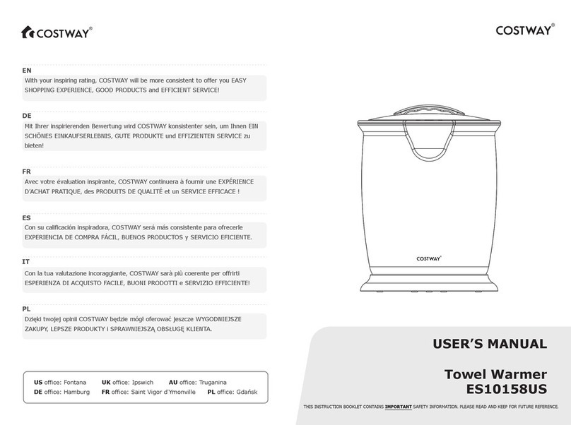 Costway ES10158US user manual