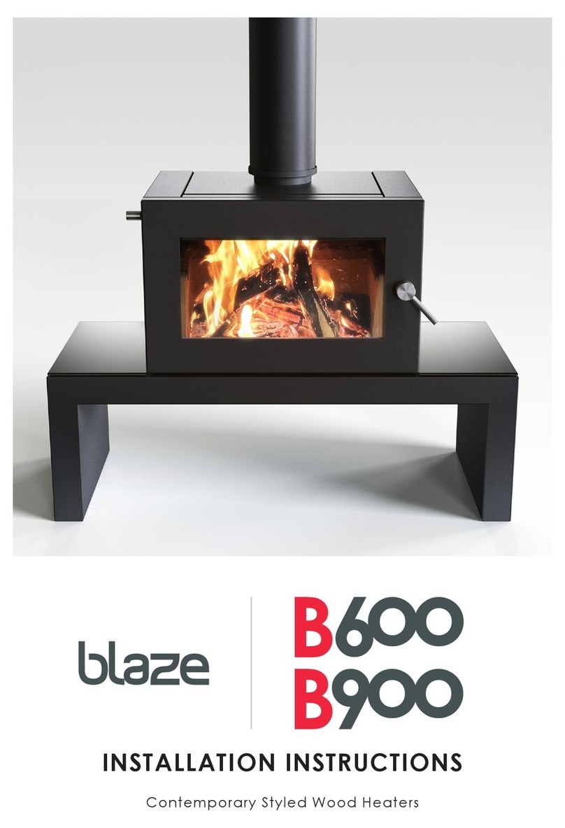 Blaze B600 User manual
