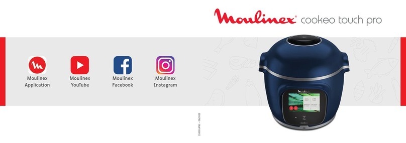 Moulinex Cookeo Touch Pro manual