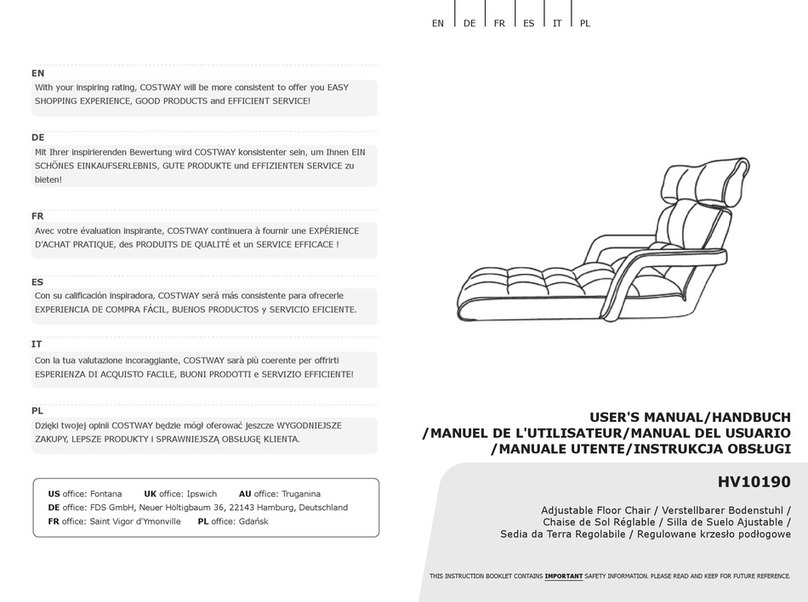 Costway HV10190 user manual