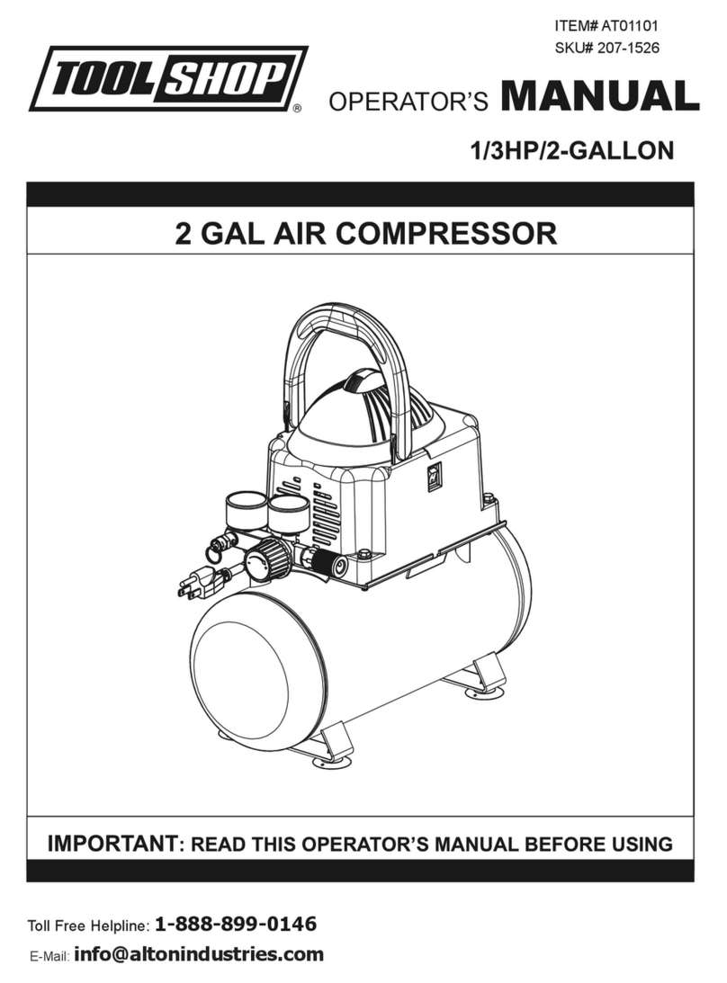 Toolshop AT01101 Operator's manual