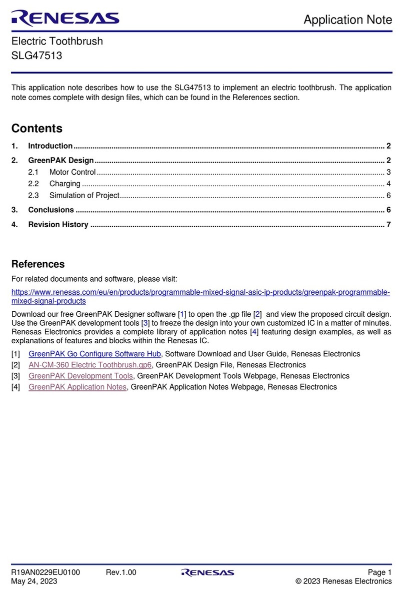 Renesas SLG47513 Application note
