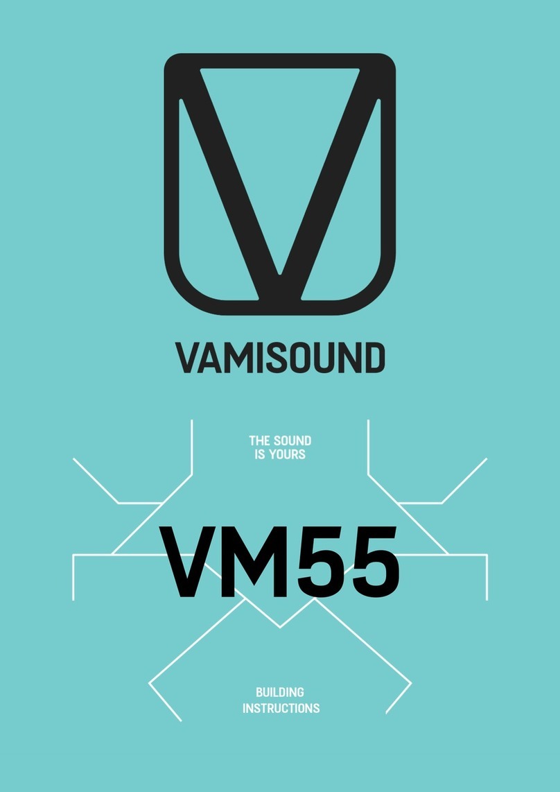 VAMISOUND VM55 Building instructions