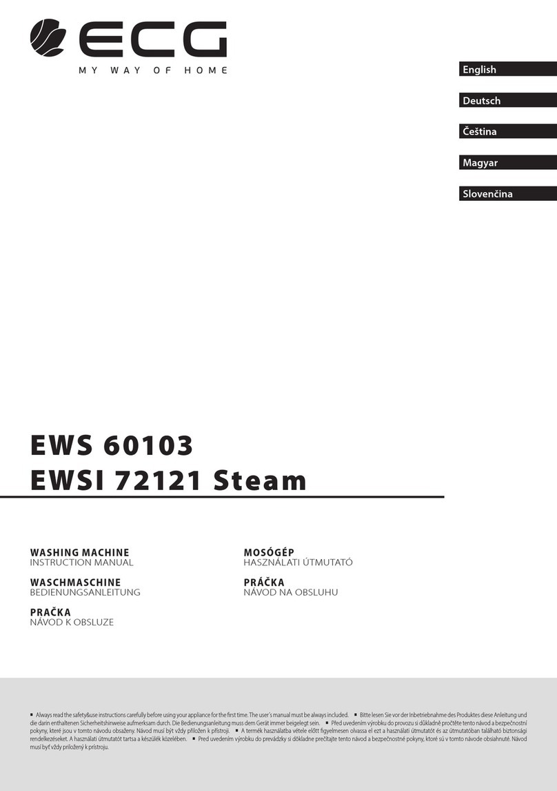 ECG EWS 60103 User manual