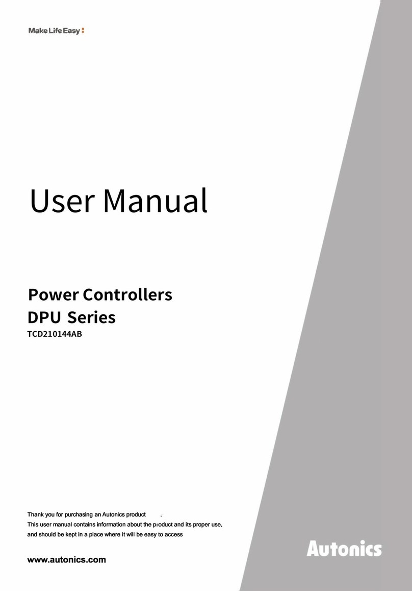 Autonics DPU Series user manual