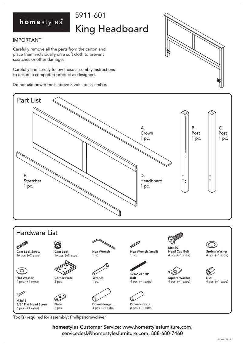 Home Styles 5911-601 User manual