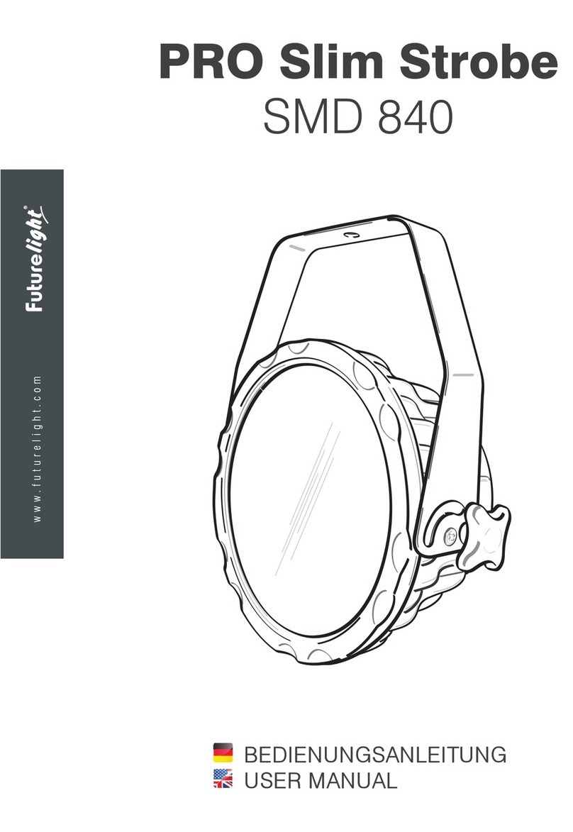 Future light PRO Slim Strobe User manual