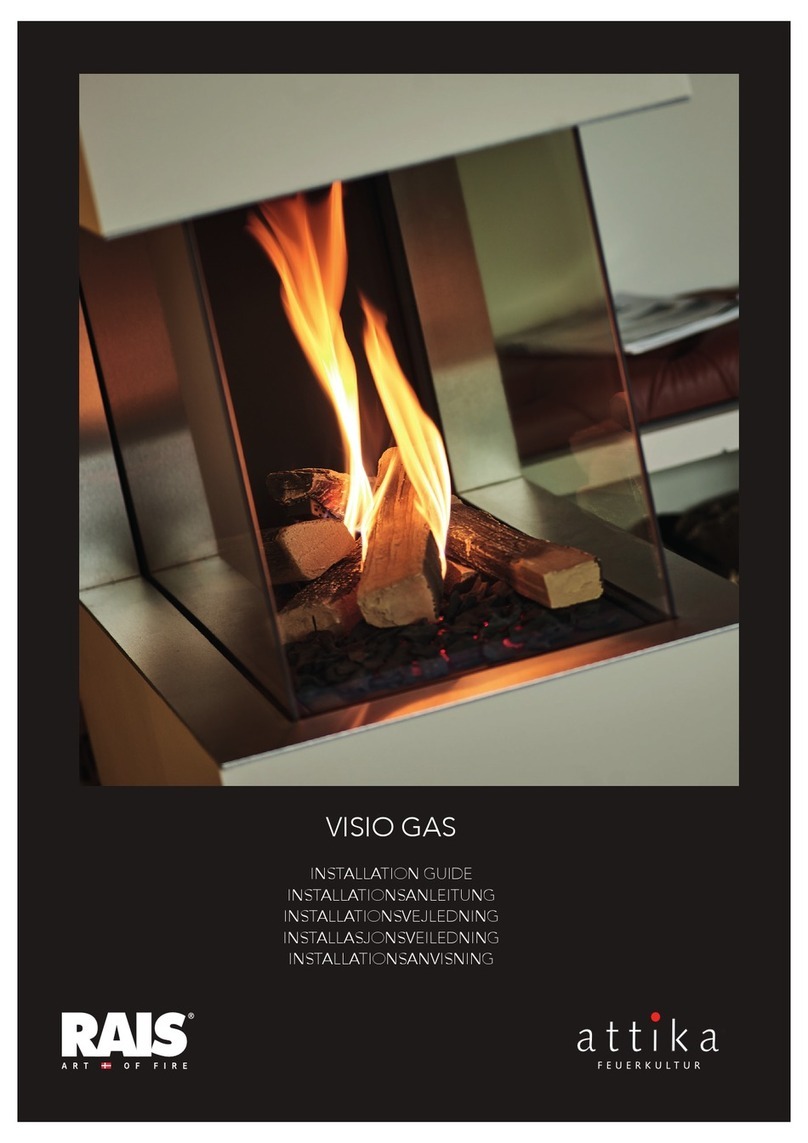 attika RAIS VISIO GAS installation guide attika RAIS VISIO GAS installation guide