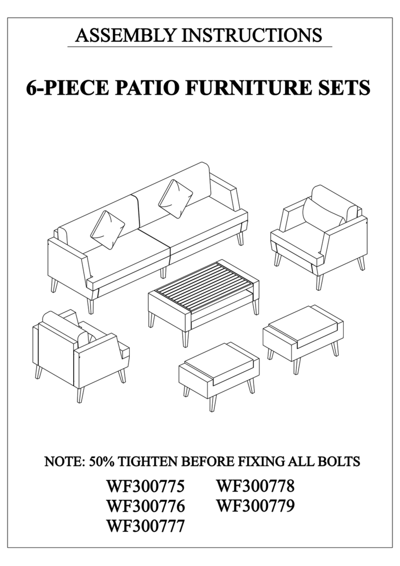 LOWE'S WF300775 Assembly instructions