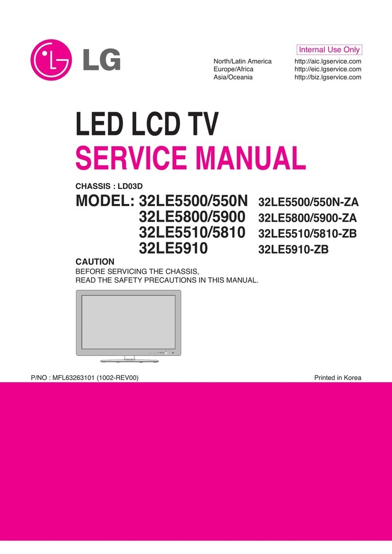LG 32LE5500N-ZA Service manual