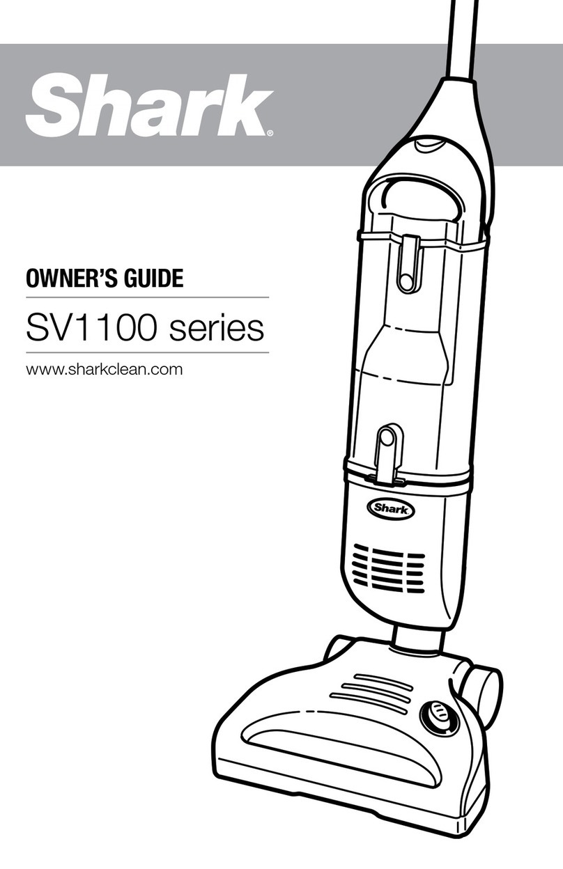 Shark SV1100 User manual Shark SV1100 User manual