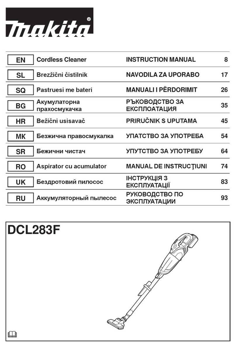 Makita DCL283F User manual