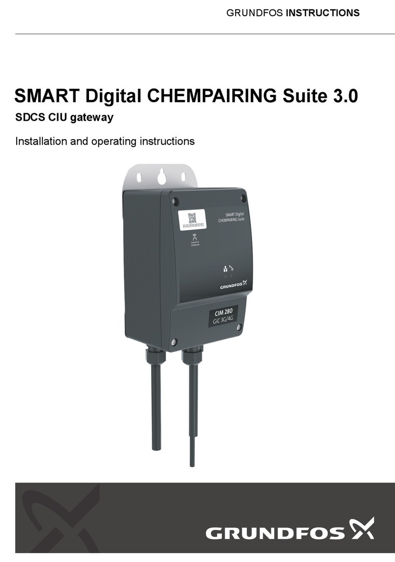 Grundfos SMART Digital CHEMPAIRING Suite 3.0 Installation and operating instructions