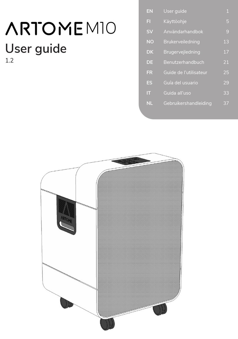 ARTOME M10 user guide