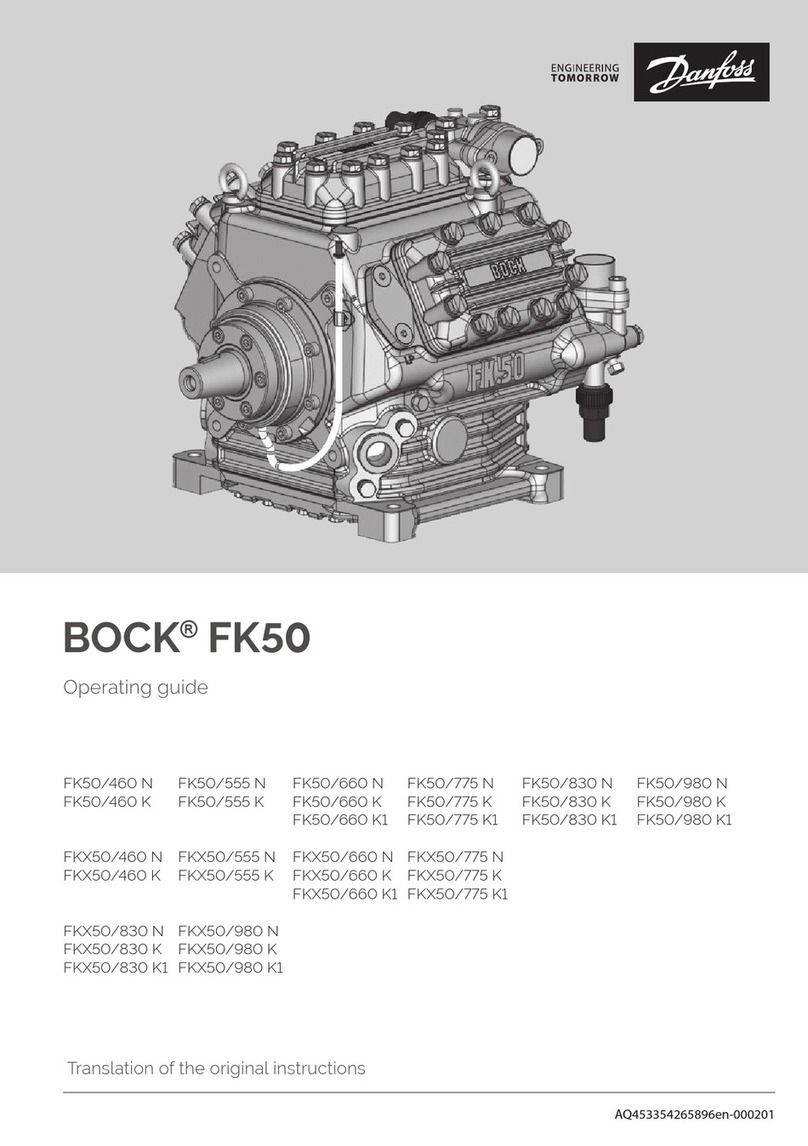 Danfoss BOCK FK50 User manual