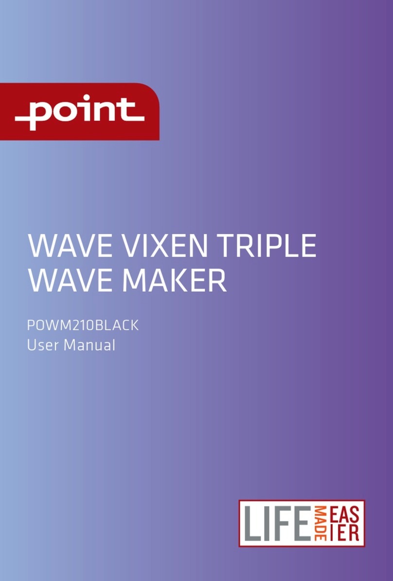 point WAVE VIXEN TRIPLE WAVE MAKER user manual