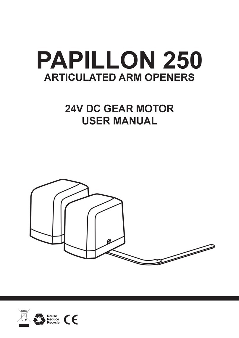TMT PAPILLON 250 user manual
