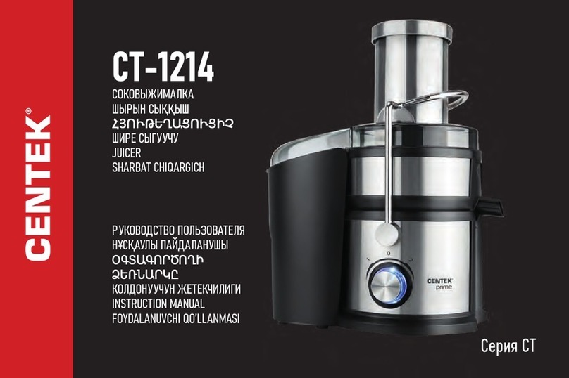 Centek CT Series instruction manual