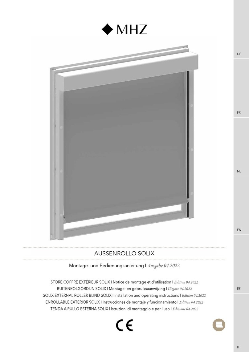 MHZ SOLIX EXTERNAL Installation and operating instructions