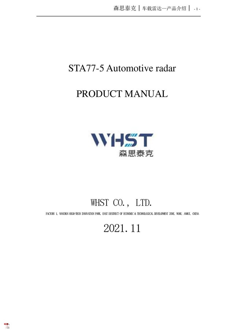 WHST STA77-5 product manual