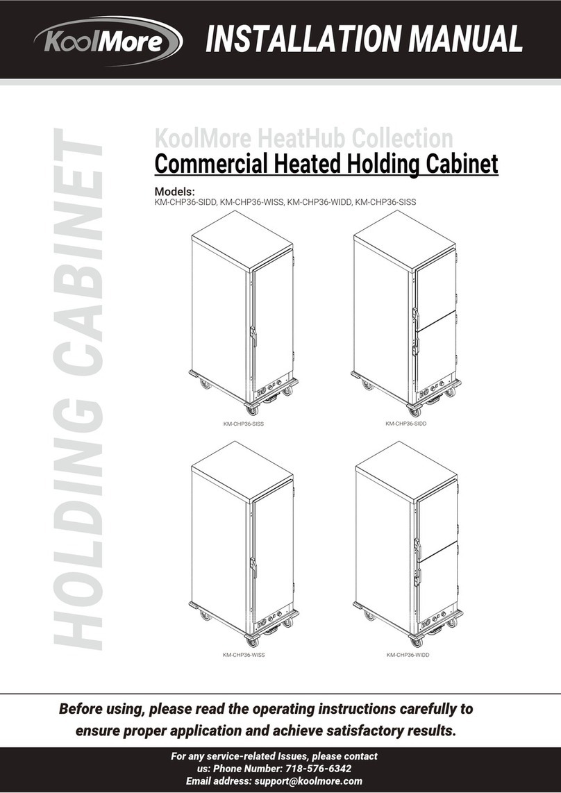 KoolMore KM-CHP36-SIDD User manual