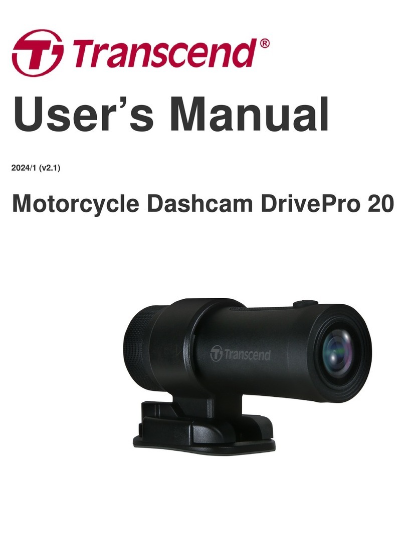 Transcend DrivePro 20 User manual