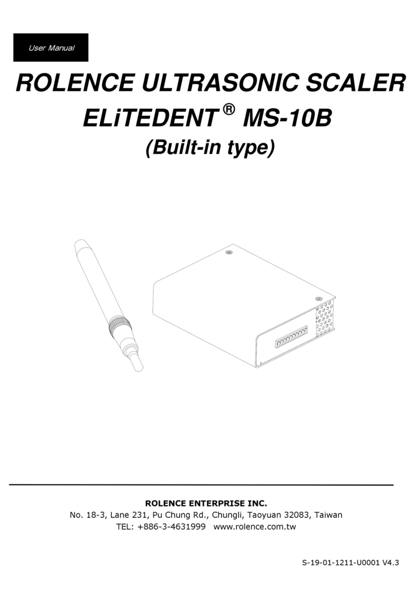 ROLENCE ENTERPRISE ELiTEDENT MS-10B user manual