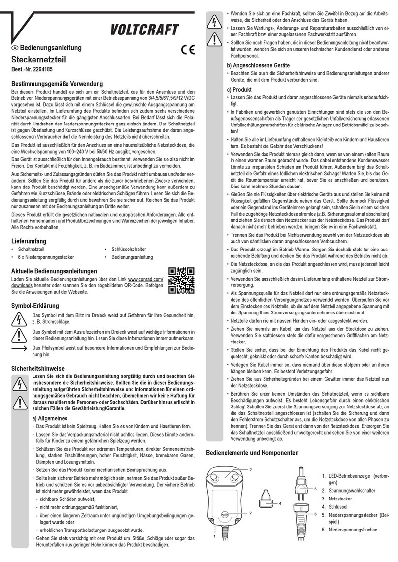 VOLTCRAFT ESPS-1000-N operating instructions
