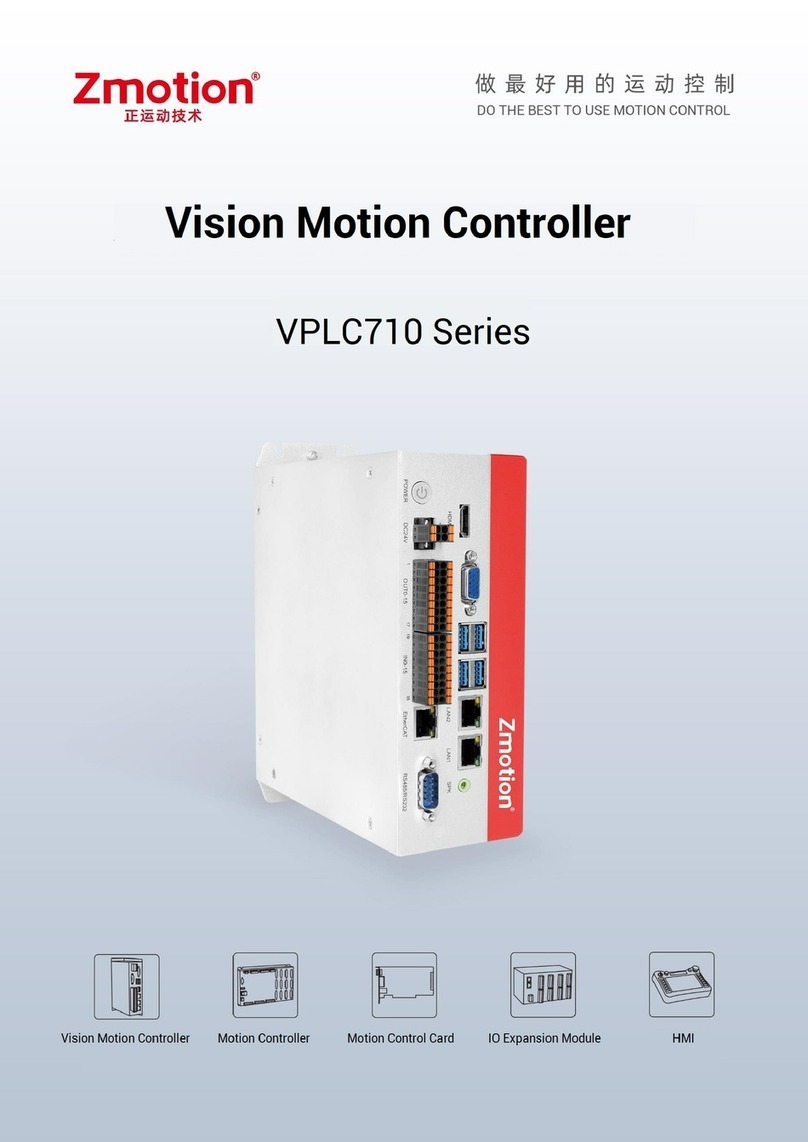 Zmotion VPLC710 Series Hardware manual