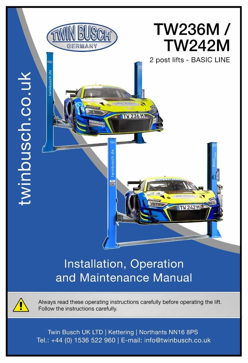twin busch TW236M Installation, operation and maintenance manual twin busch TW236M Installation, operation and maintenance manual