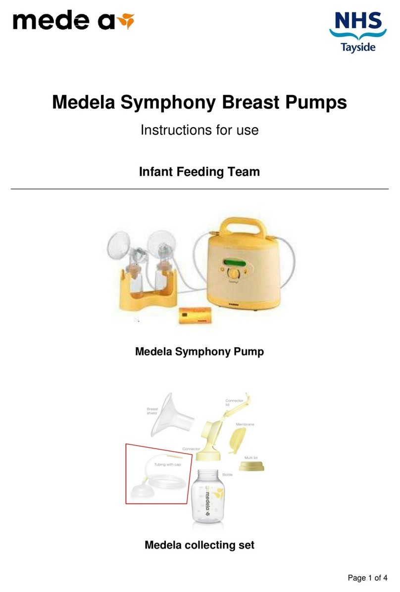 Medela Symphony Instructions for use