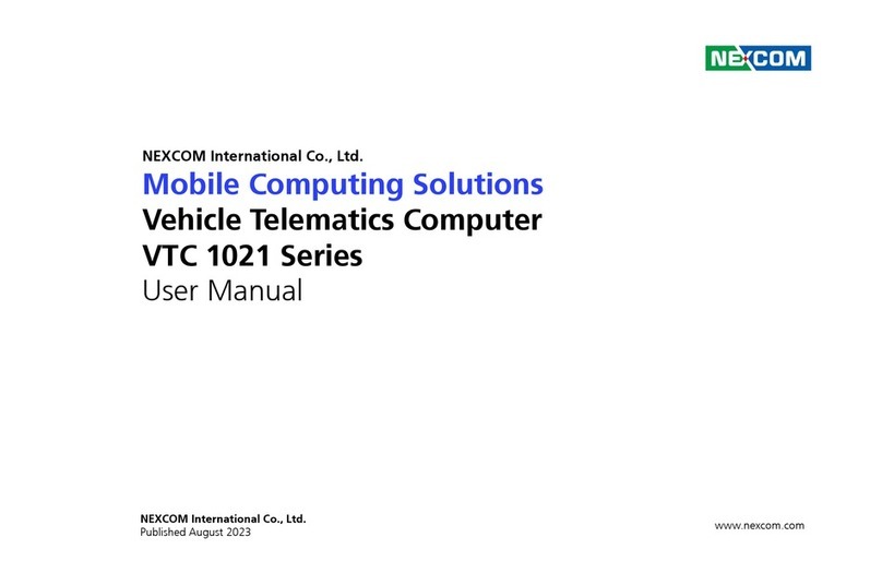 Nexcom VTC 1021 Series User manual