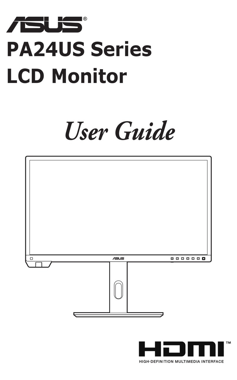 Asus PA24US Series User manual Asus PA24US Series User manual