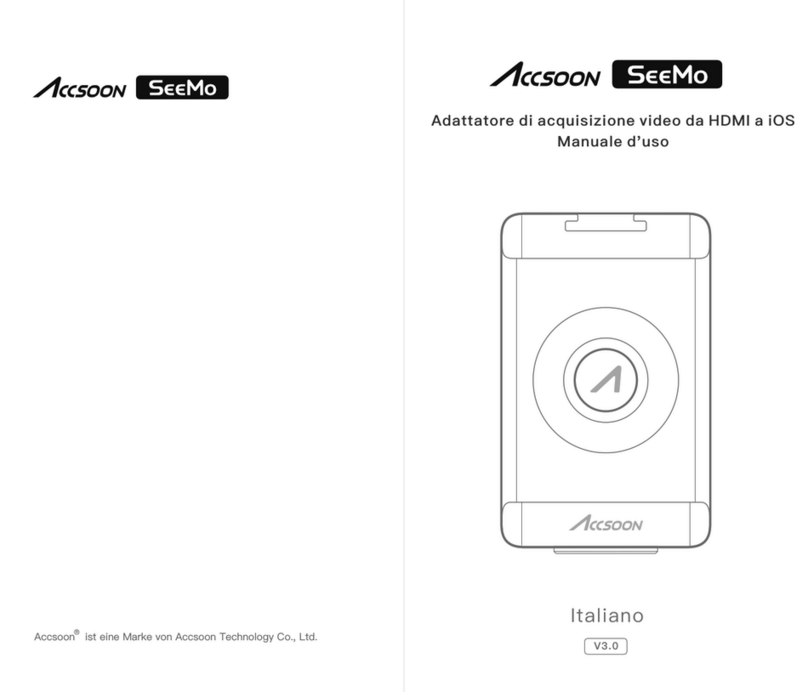 Accsoon SeeMo User manual