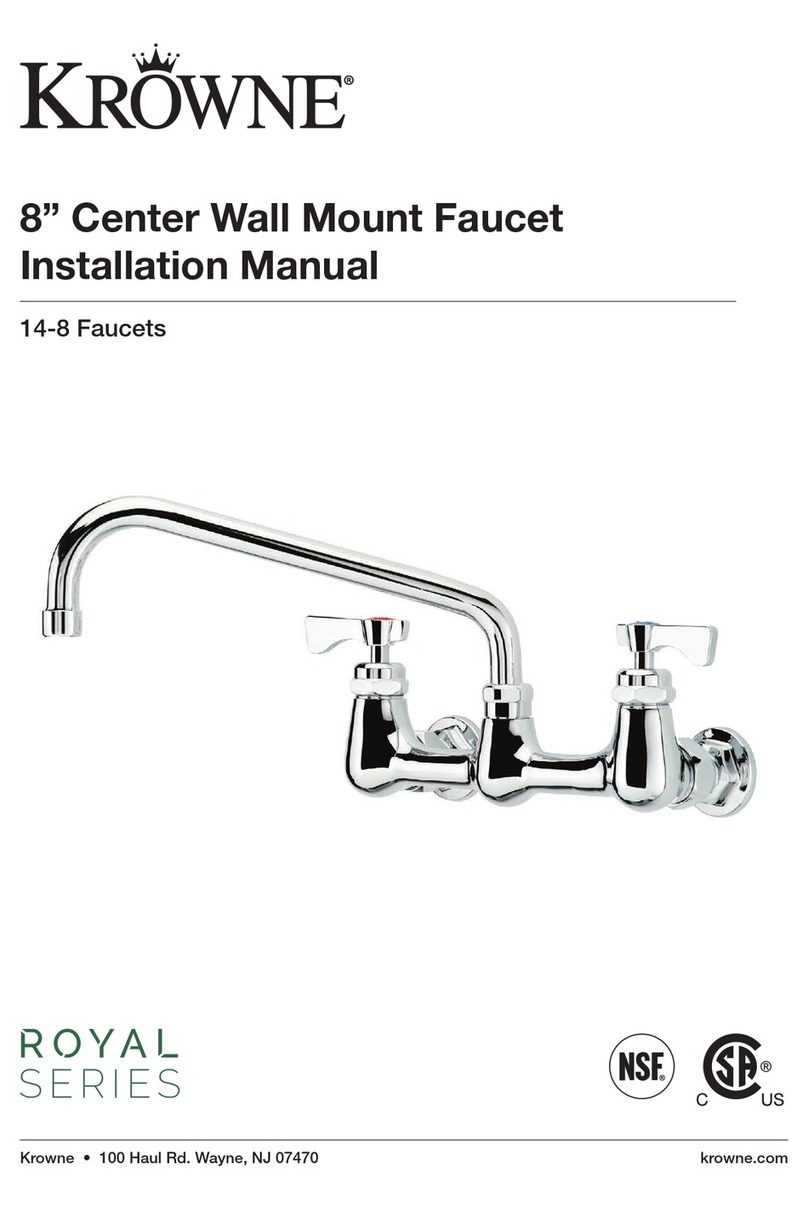 Krowne Royal Series installation manual