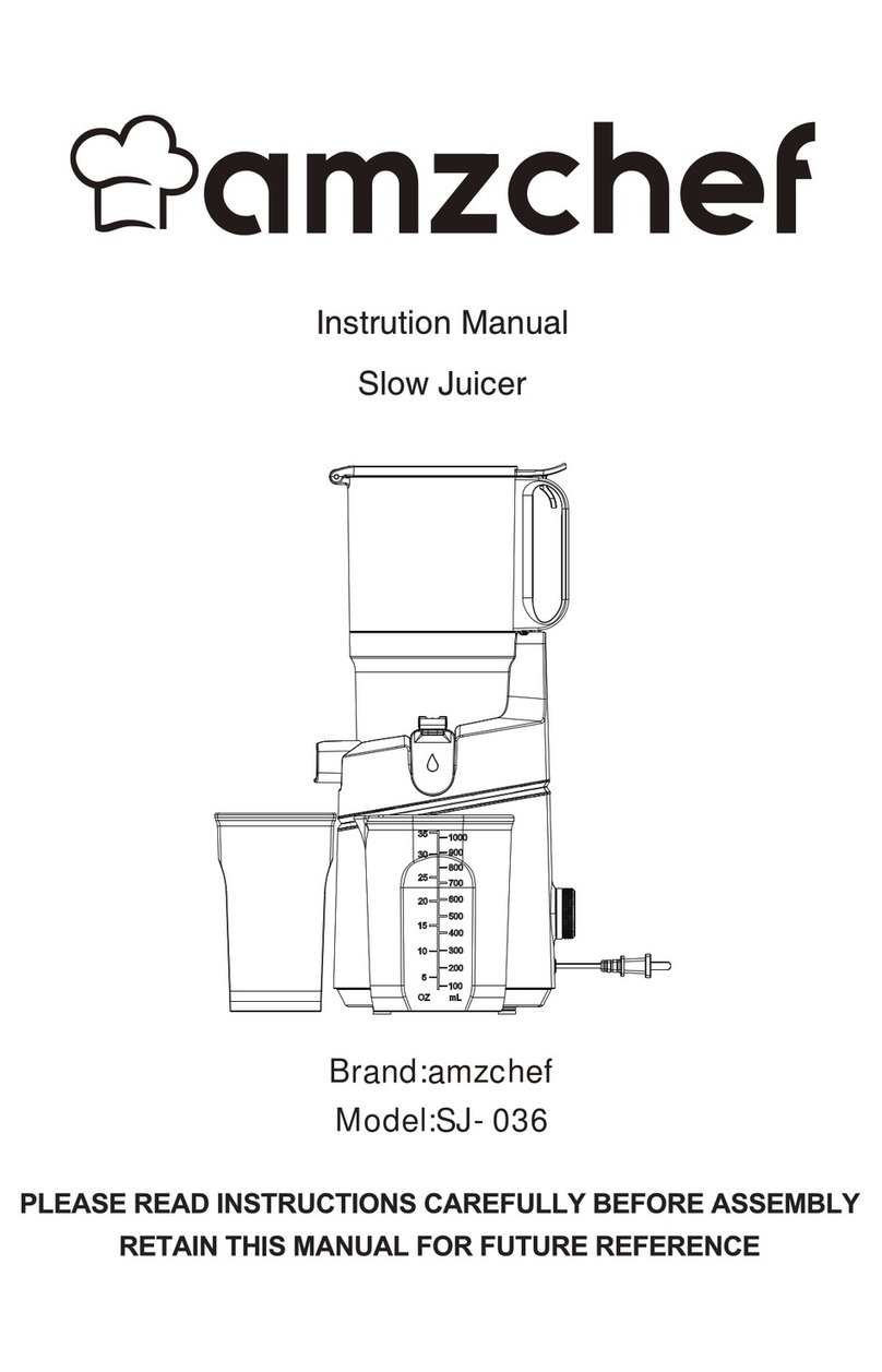 amzchef SJ-036 User manual