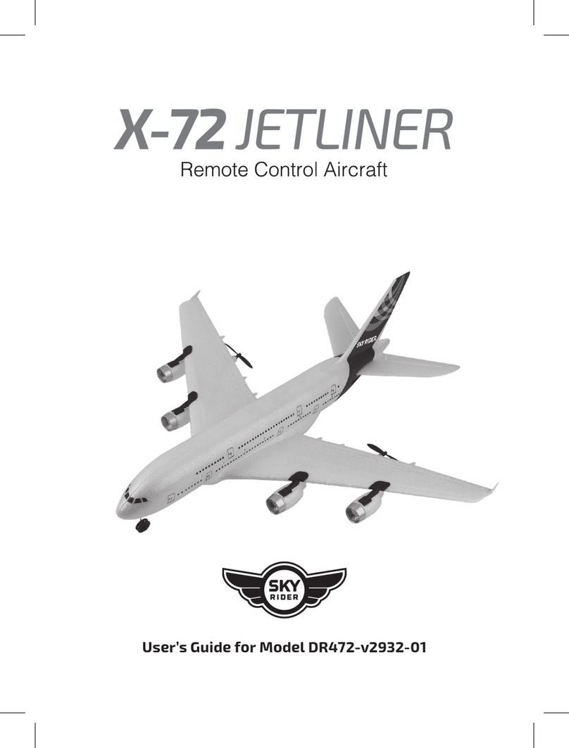 sky rider X-72 JETLINER user guide