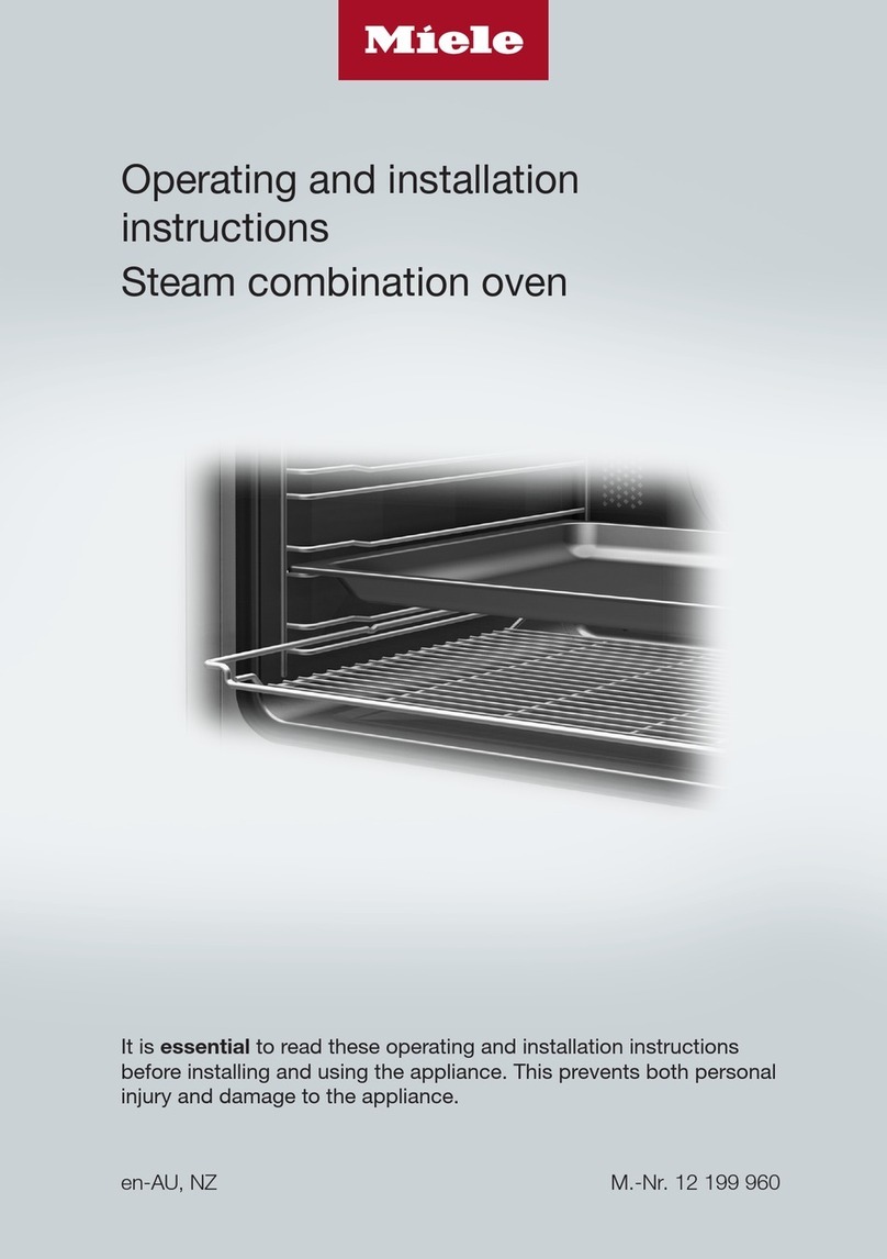 Miele DGC 7450 User manual Miele DGC 7450 User manual
