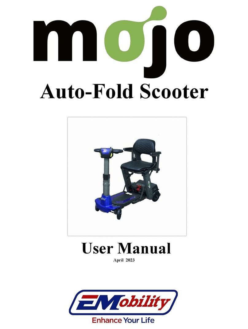 Enhance Mobility MOJO Auto-Fold user manual