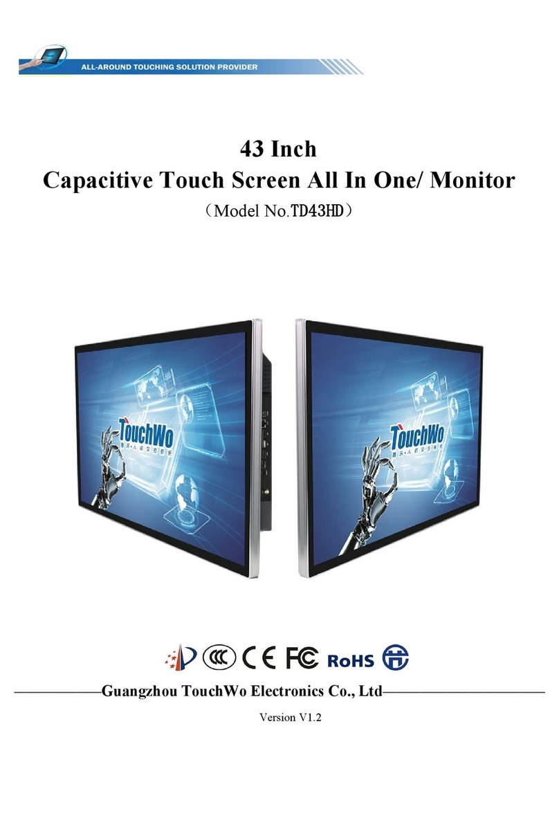 TouchWo TD43HD manual