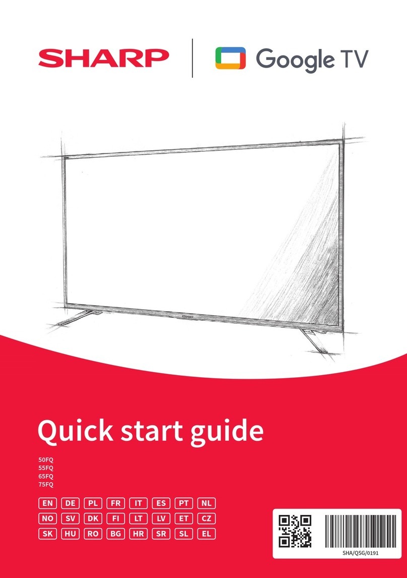 Sharp 50FQ User manual