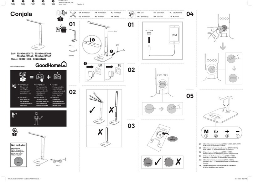 GoodHome Conjola manual