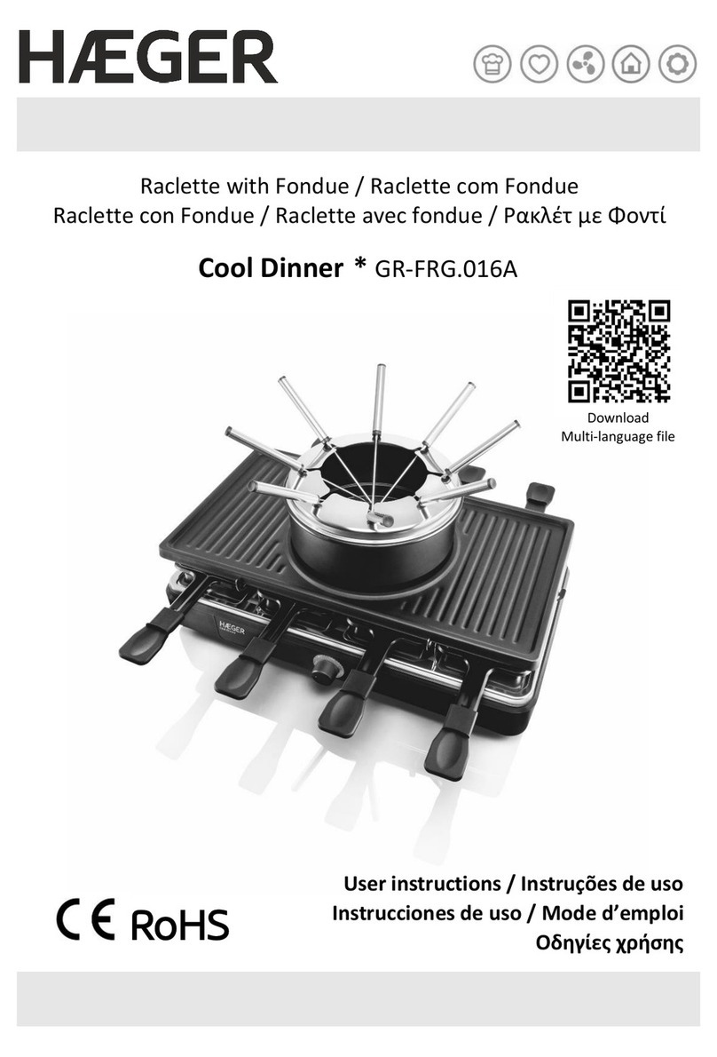 HAEGER Cool Dinner User manual