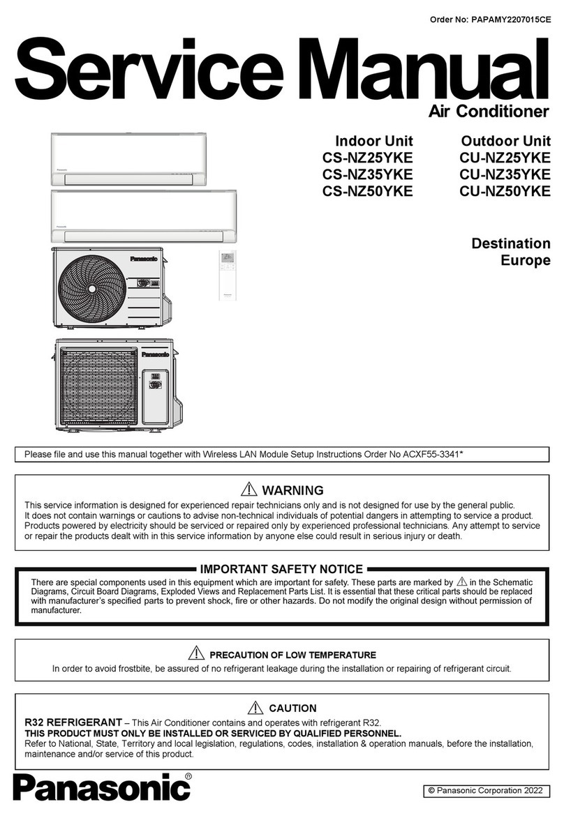 Panasonic CS-NZ35YKE User manual