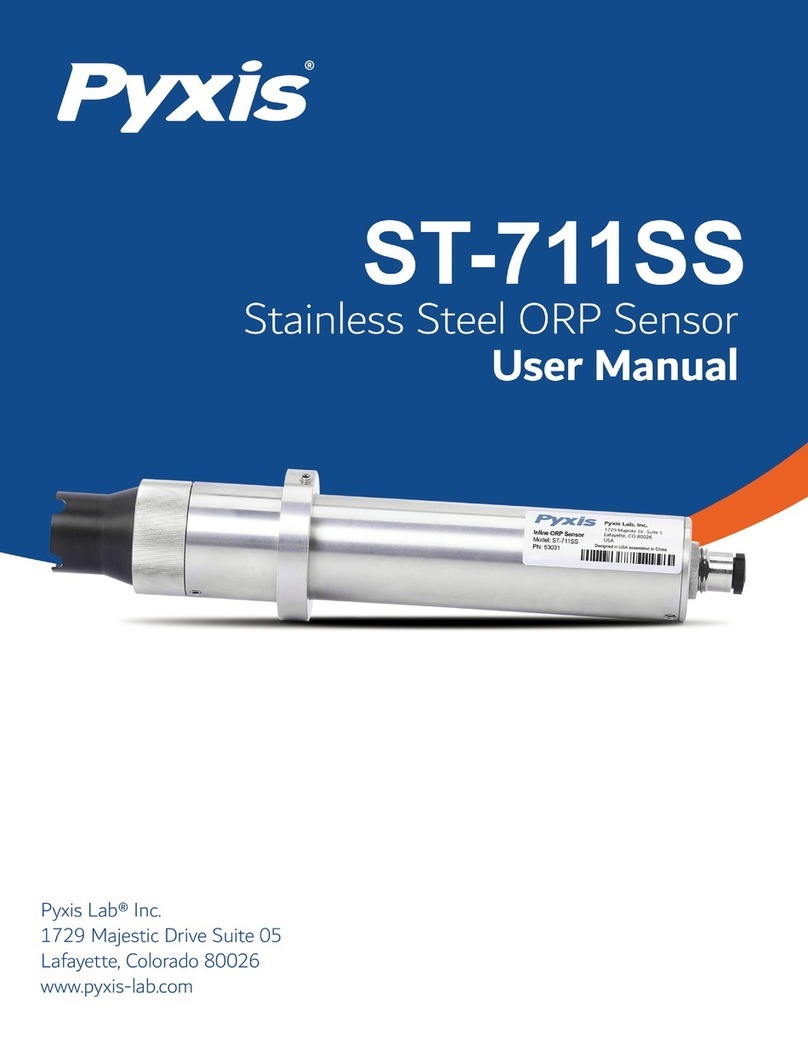 Pyxis ST-711SS user manual